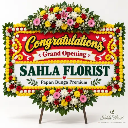 Papan Bunga Ucapan Selamat Rs Royal Progress