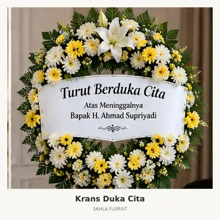 Krans Bunga Duka Rs Royal Progress